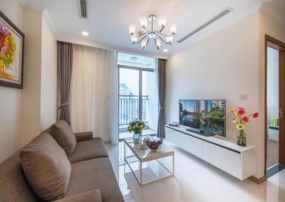 Cho thuê căn hộ 1PN Vinhomes Central Park view đẹp – 600$/Tháng tương đương với 14.000.000 VNĐ